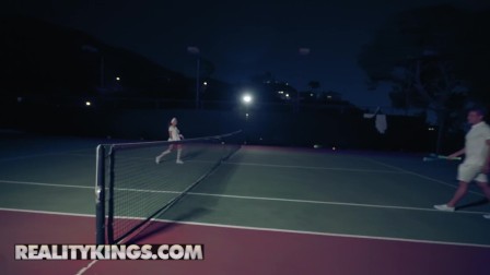 Reality Kings - Tenis slut Megan Rain gets choke fucked