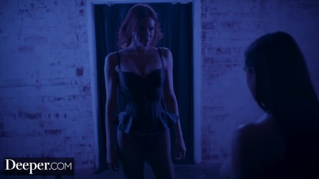 Deeper. Angela, Emily and Kira Sex Overdose in Epic Gangbang