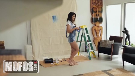 MOFOS - amateur bubble butt latina bounced on cock