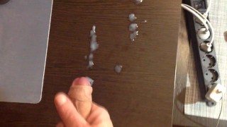 Cum from my cock to my lips. Like it. My TWITTER @jacks69on