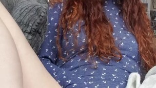  Amateur Petite Babe With Freckles And A Creamy Pussy, trying to be subtle. 
