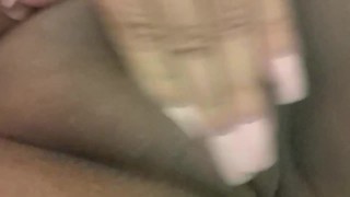 Sexy redbone rubbing pussy 