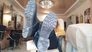 Dirty boots, worn socks and perfect soles - OlgaNovem