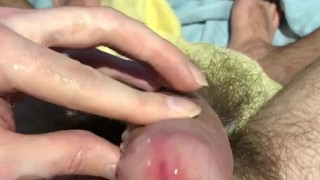 POV Cumshot All Over Myself