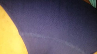 He loves when I shake my phat ass in his face!!