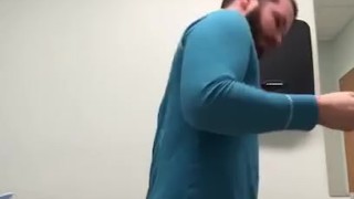 Asher Devin Getting Tested Butt Swab Demonstration (Know Your Status)