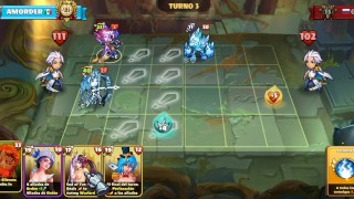 Estrenando las cartas legendarias en este juego sabroso