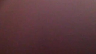 Up close pussy rubbing with dildo