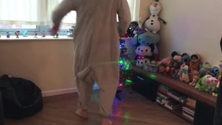 Totoro Onesie Booty Shaking 