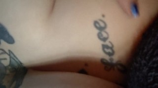 Stop tease me inked up chubby girl