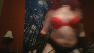 Feeling sexy in some lacey undies