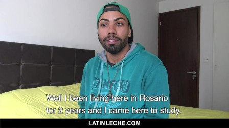 Straight Latino Filmmaker Gets His Asshole Rammed On Camera