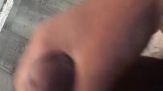 Playing with my huge bbc