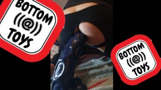 Playing with my HUGE CRACKSTUFFERS LUCAS open my gay pig hole (bottomtoys)