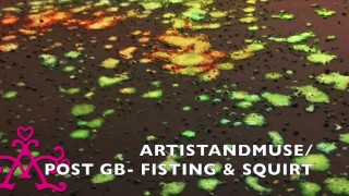 Cumslut wife, post Gangbang fisting and squirting.