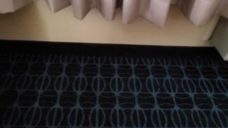 Quick spray on hotel curtains 