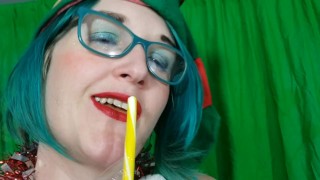 Merry Christmas from naughty elf GanjaGoddess69 in Seattle! Granny panties