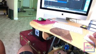 I suck it GOOD before my ANAL Creampie PT 1 of 4