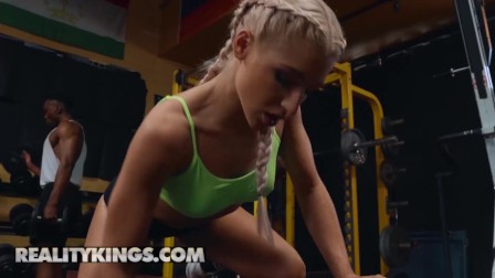 Reality Kings - Phat ass Abella Danger gets fucked at the gym