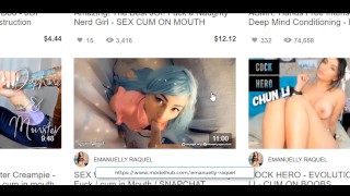 ASMR - Sexy Bunny Virtual Sex with You - Dirty Talk - Coelhinha Ahegao