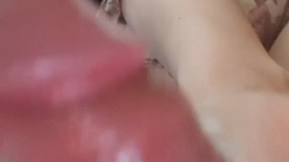 I MAKE HIM CUM ALL OVER AND MY MILK GO OUT OF MY TITS