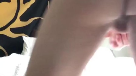 First Time Toying my Ass on Camera - Real