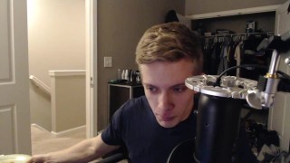 Stepbro eats pizza after being sucked dry by stepsis (Gone sexual!)