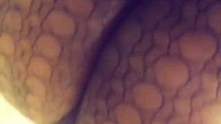 Ebony Showing Fat Ass