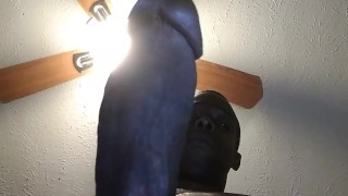 PLAYING WITH THAT DICK OUT THE SHOWER ....