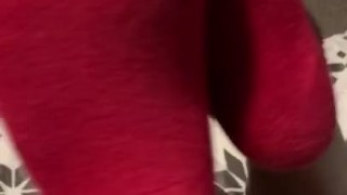 Teen feet up close ASMR 
