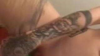 fucking myself with my dildo