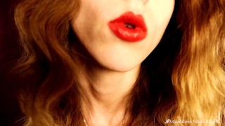 Preview Red LipStick FemDom JOI W/ Smoke Goddess Nikki Kit