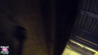 WE MADE A MESS - HOT CHOCOLATE SEX IN A PUBLIC WELLNESS SPA-MAGICMINTCOUPLE