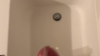 Hands free cumshot with Avocado Oil