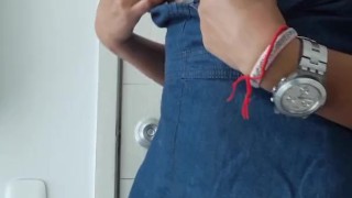 Katyperla masturbating in the neighbor's house