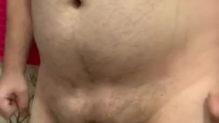 Getting a chub during morning pee