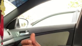 SMOKEPOLEBOY CAUGHT JACKING BIG BLACK COCK IN PUBLIC. 
