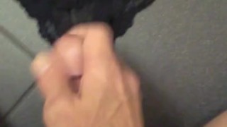 Cumming Over My Hot Stepdaughter's Well Worn Panties 