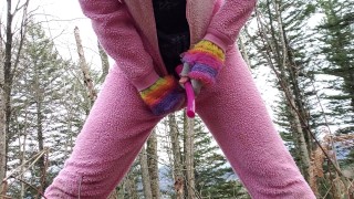 Furry Play: Nerdy Kitten In HER NaTurAL EnvirOnMent