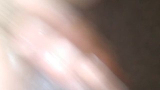 Lots of cum after jerking my big dick