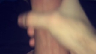 Big dick stud strokes cock