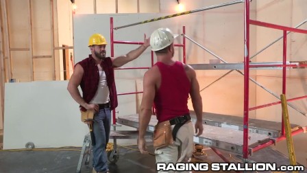RagingStallion - BBC Construction Boss Disciplines Employee