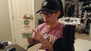 Stepbro eats stepsister's Greek yogurt and chocolate milk (Gone Sexual!)