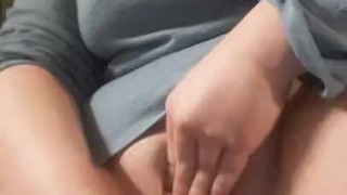 Tight pink pussy squirt and cum on Banana