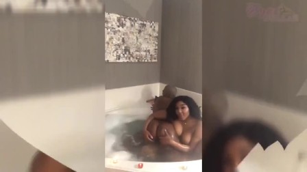 Hot Tub Pussy Eating and fucking with Kia and Dyme