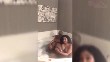 Hot Tub Pussy Eating and fucking with Kia and Dyme