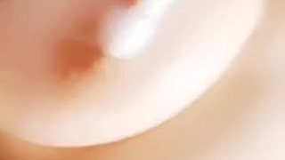 Titty fuck with vibrator for daddy’s cum ❤️