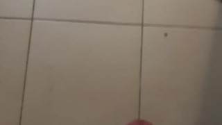 Cumming on  floor