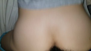 Petite asian girl takes white cock RAW asian slut wants more big white cock for her tiny tight puss