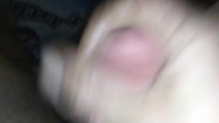 male masturbating till he cums twice in one time